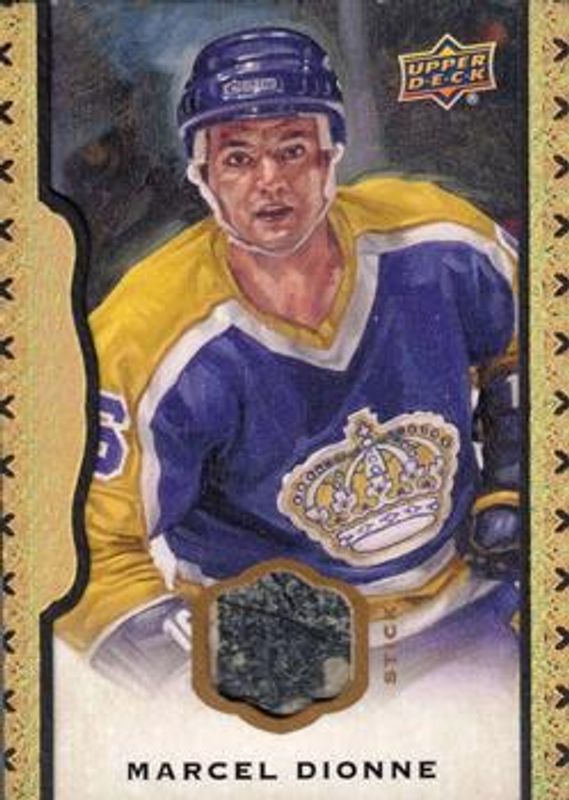 2014 Upper Deck Masterpieces #121 Memorabilia Framed Black Leather Prime /35