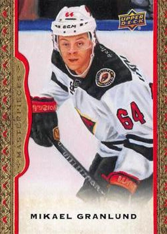 2014 Upper Deck Masterpieces #86 Framed Red Cloth /100