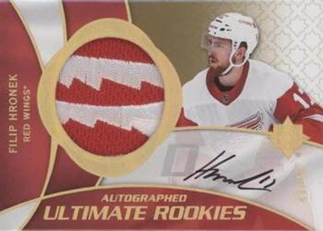 2018 Upper Deck Ultimate Collection #RRPA-FH 2008 Retro Rookies Autographs Patch /49
