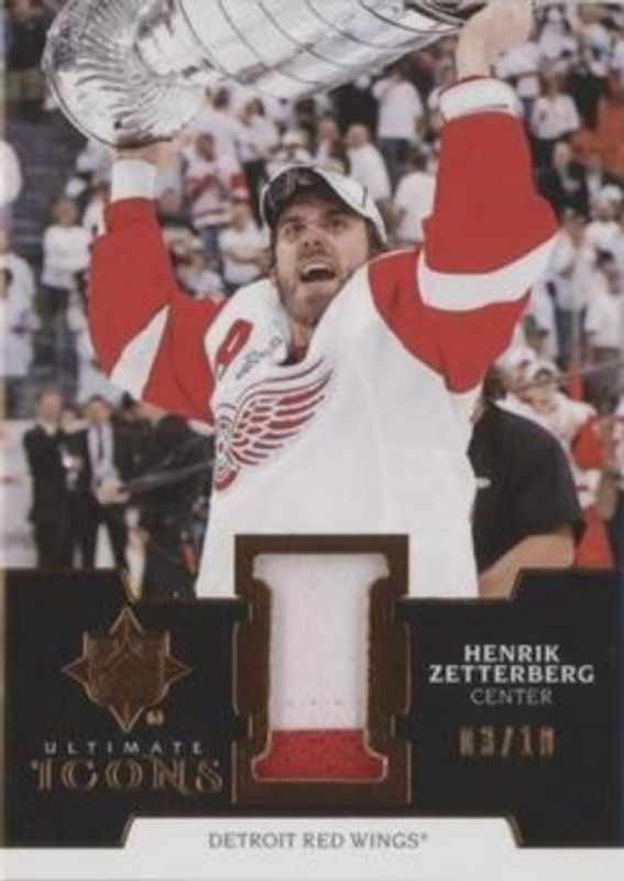 2018 Upper Deck Ultimate Collection #UI-HZ Ultimate Icons Copper - Premium Materials /10