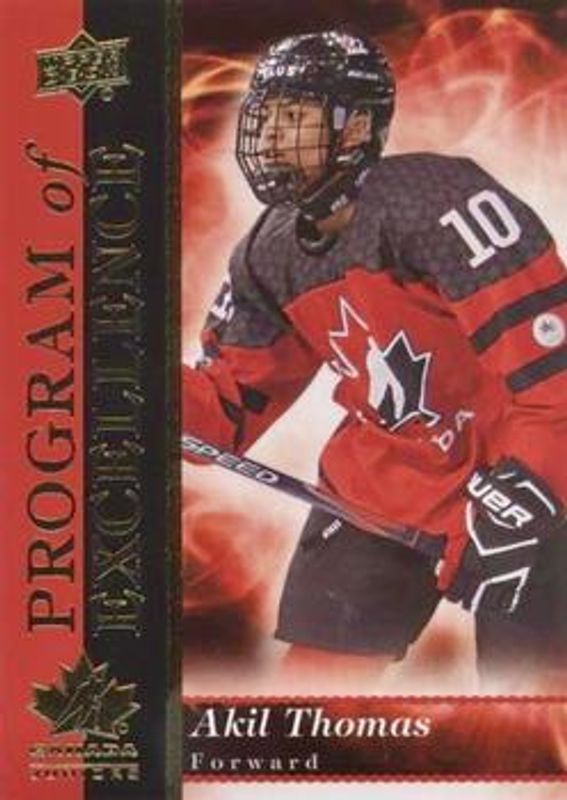 2018 Upper Deck Team Canada Juniors #POE-17 Program of Excellence