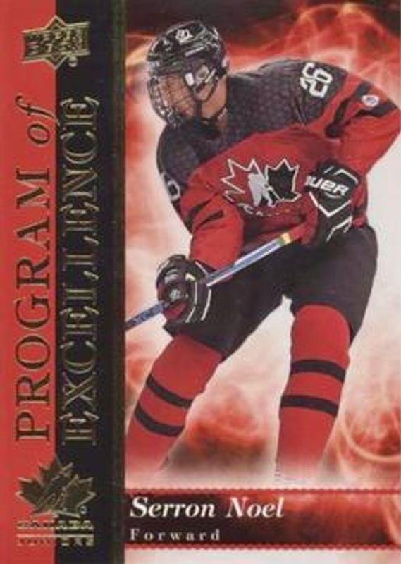2018 Upper Deck Team Canada Juniors #POE-3 Program of Excellence