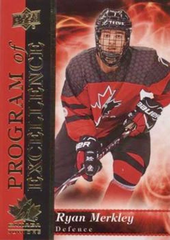 2018 Upper Deck Team Canada Juniors #POE-9 Program of Excellence