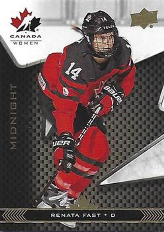 2018 Upper Deck Team Canada Juniors #59 Midnight /50
