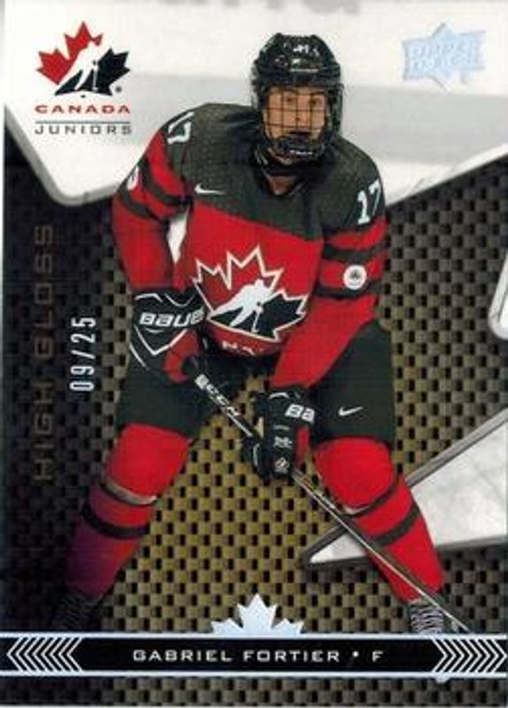 2018 Upper Deck Team Canada Juniors #47 High Gloss /25