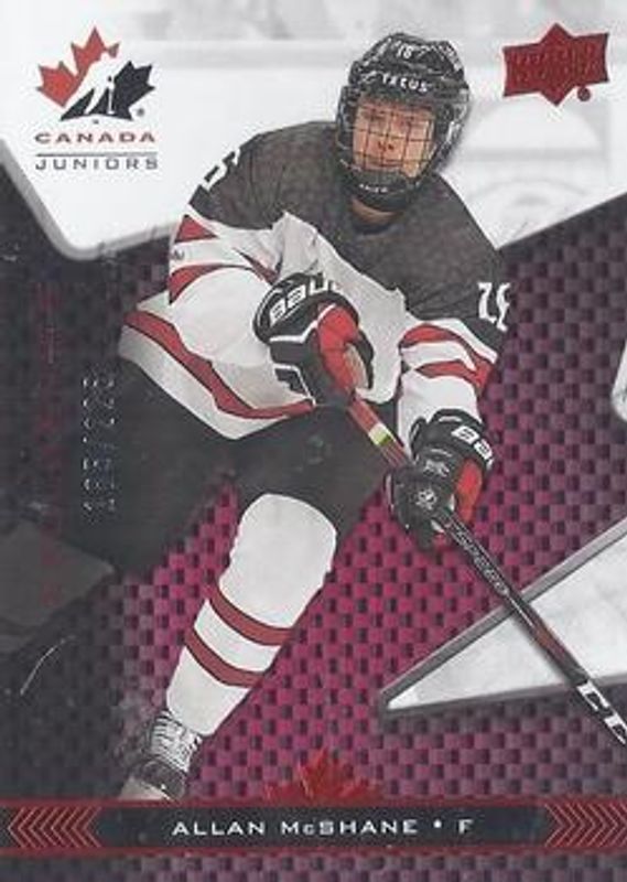 2018 Upper Deck Team Canada Juniors #36 Exclusives /225