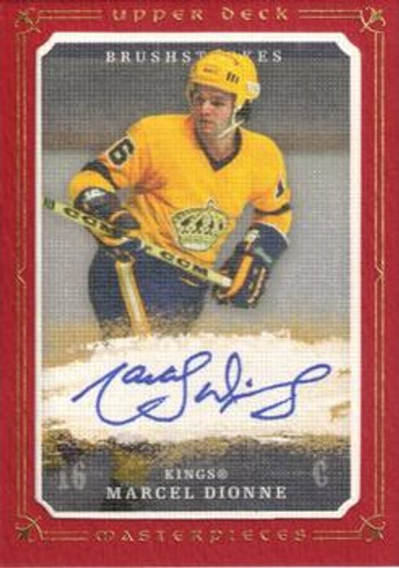 2008 Upper Deck Masterpieces #MB-MD Brushstrokes Red /10