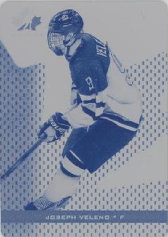 2018 Upper Deck Team Canada Juniors #39 Printing Plates Cyan /1