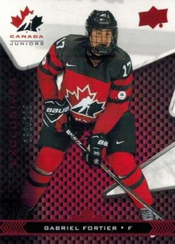 2018 Upper Deck Team Canada Juniors #47 Exclusives /225