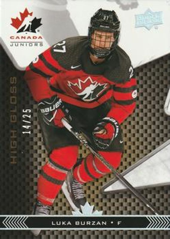 2018 Upper Deck Team Canada Juniors #49 High Gloss /25