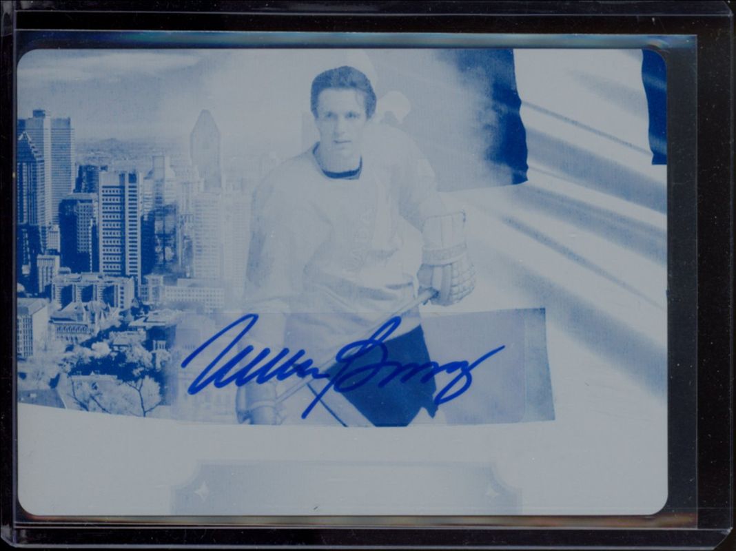 2018 Upper Deck Team Canada Juniors #PP-13 Provincial Prowess Printing Plates Cyan /1