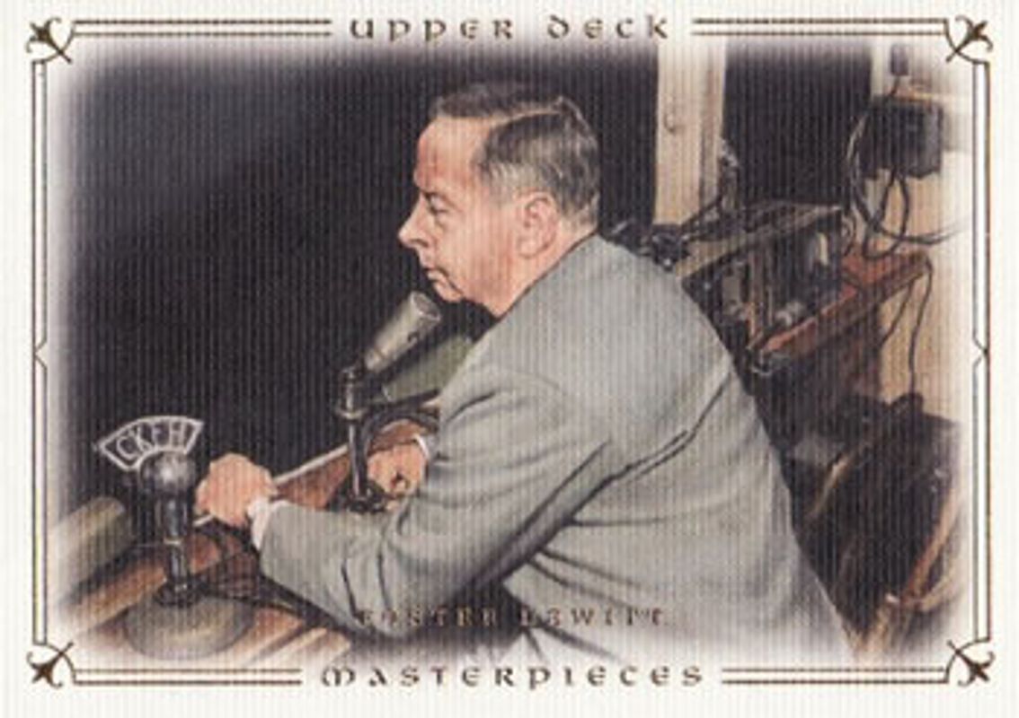 2008 Upper Deck Masterpieces #37 Base