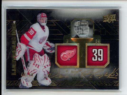 2015 Upper Deck Black #LI-DH Lustrous INK /50