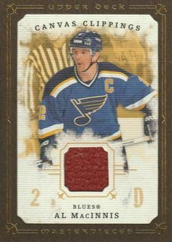 2008 Upper Deck Masterpieces #CC-AM2 Canvas Clippings Brown