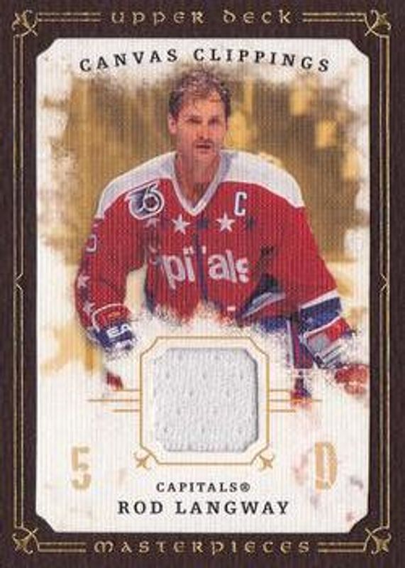 2008 Upper Deck Masterpieces #CC-RL Canvas Clippings Brown