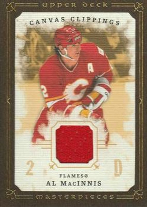 2008 Upper Deck Masterpieces #CC-AM1 Canvas Clippings Brown