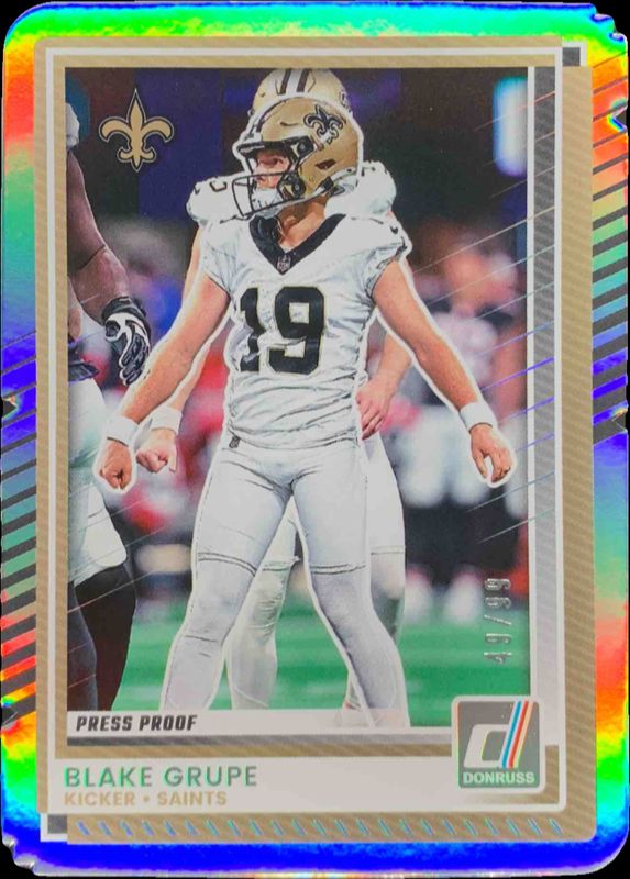 2025 Donruss #112 Press Proof Silver Die-Cut /99