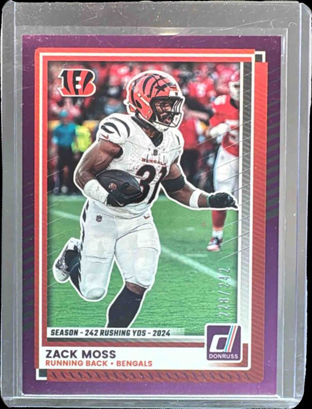 2025 Donruss #123 Season Stat Line