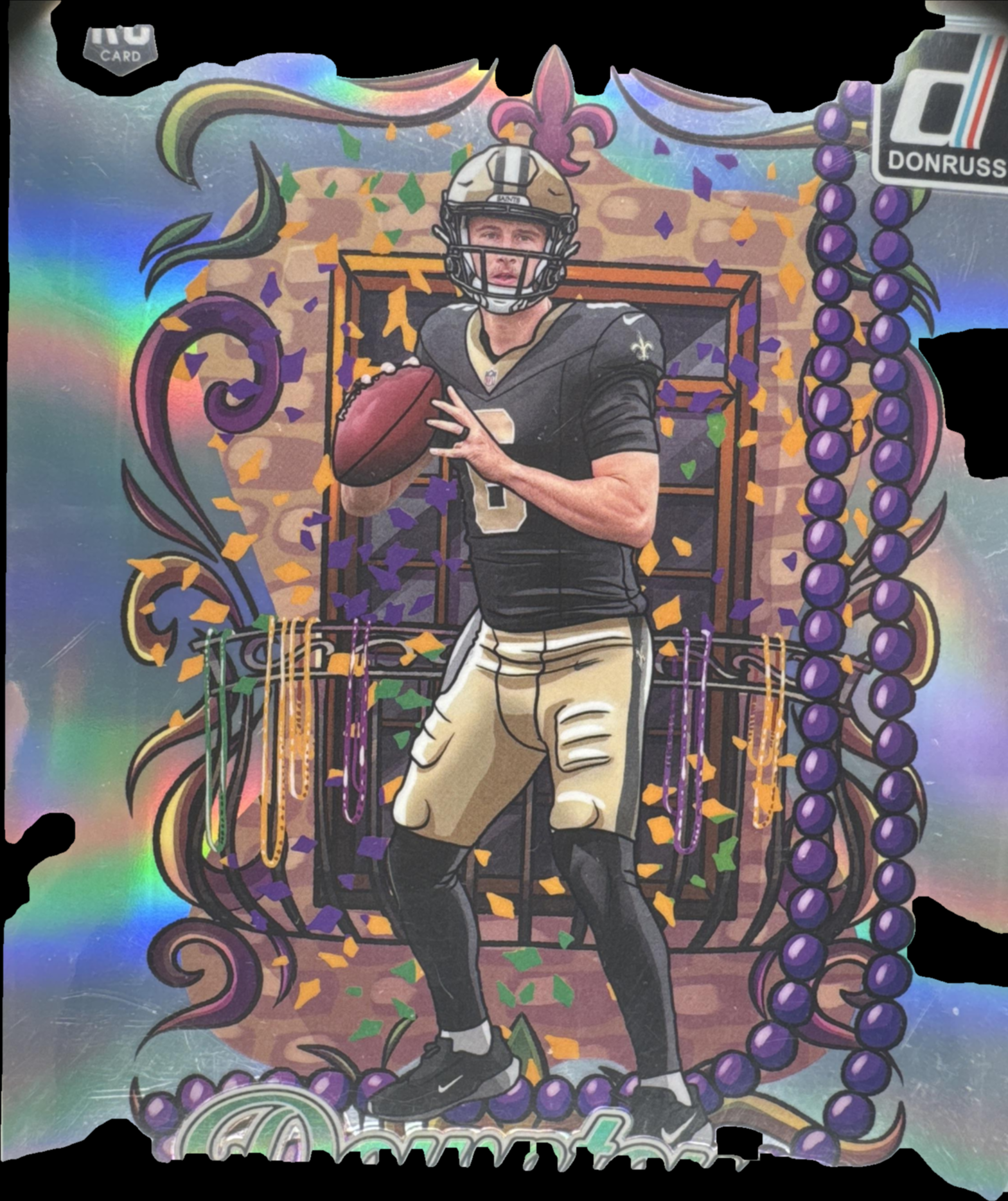 Tyler Shough 2025 Donruss #19 Oversized Downtown Price Guide