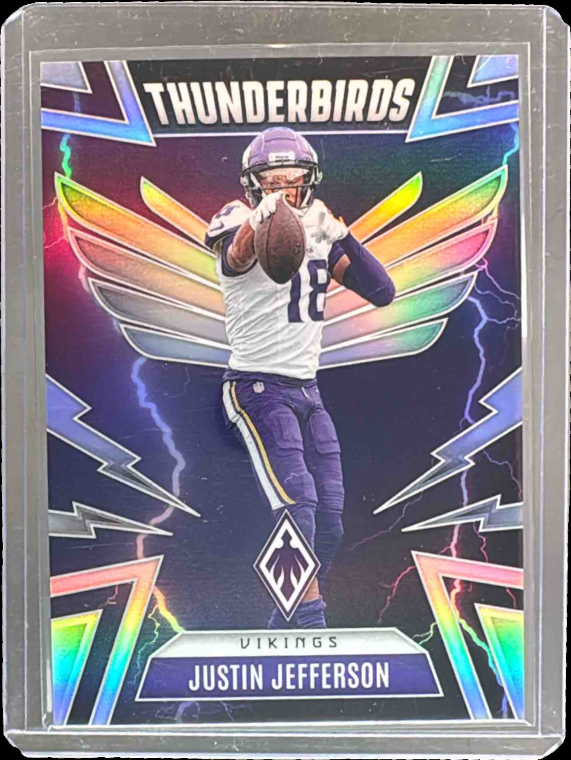 Justin Jefferson 2025 Phoenix #34 Thunderbirds Price Guide