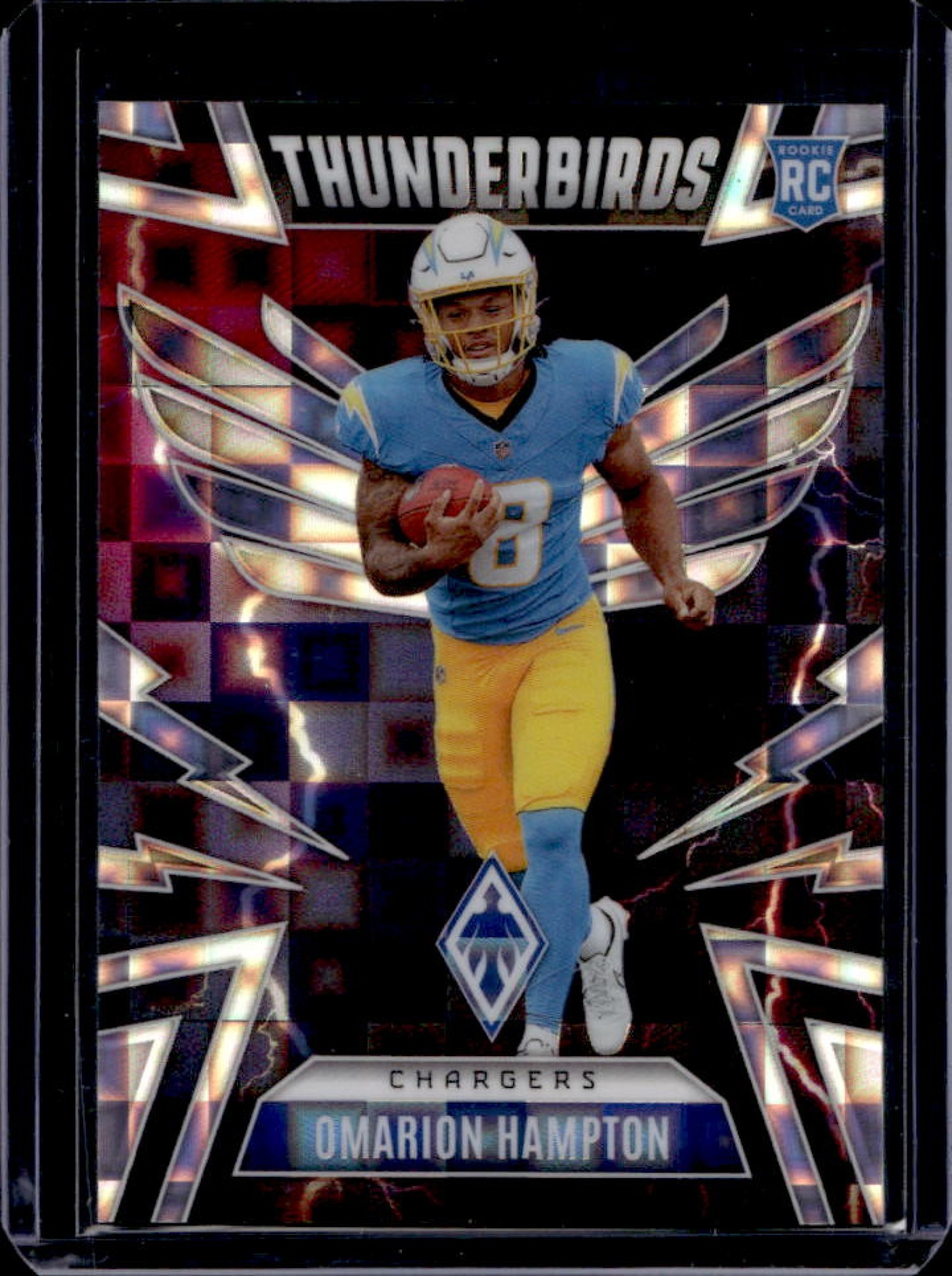Omarion Hampton 2025 Phoenix #28 Thunderbirds - Silver Pandora /249 ...
