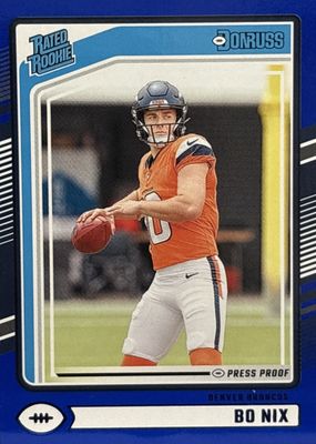 2024 Donruss #369 Press Proof Blue