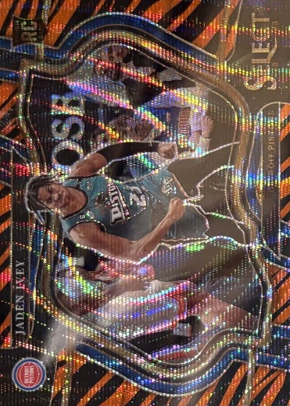 Jaden Ivey 2022 Select #298 Courtside Tiger /(SSP) Rookie RAW