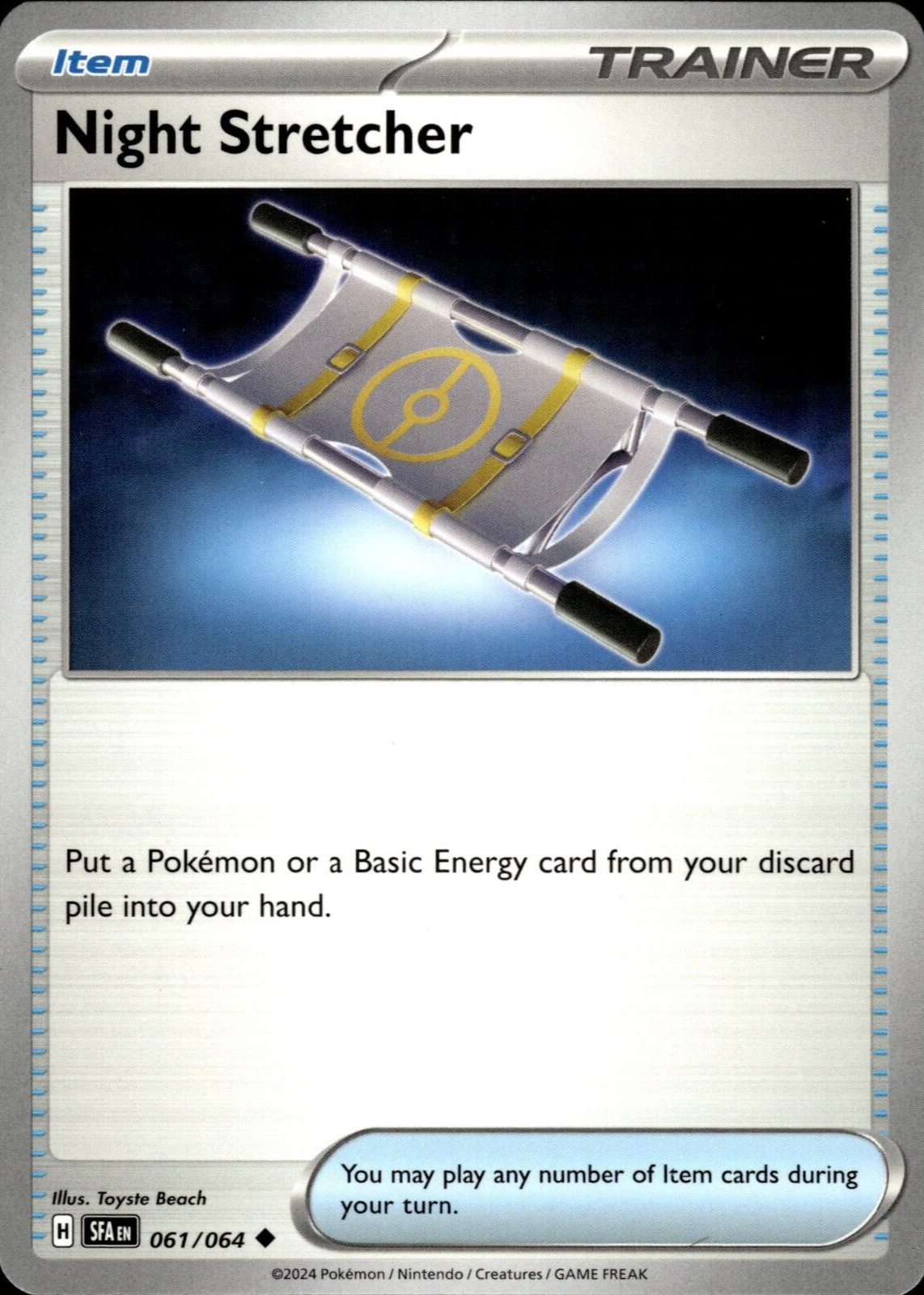 Night Stretcher 2024 Scarlet & Violet: Shrouded Fable #061/064