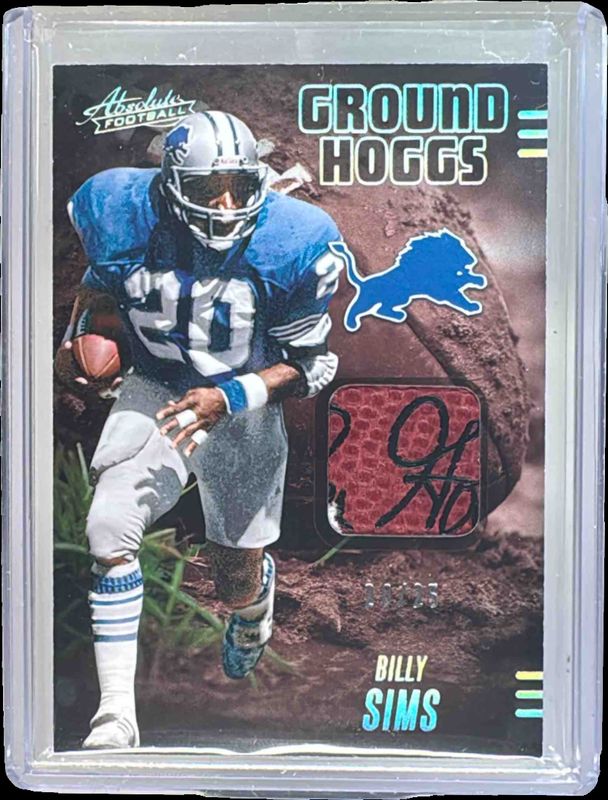 2025 Absolute #GHM-BSI Ground Hoggs Materials - Holo Silver /25