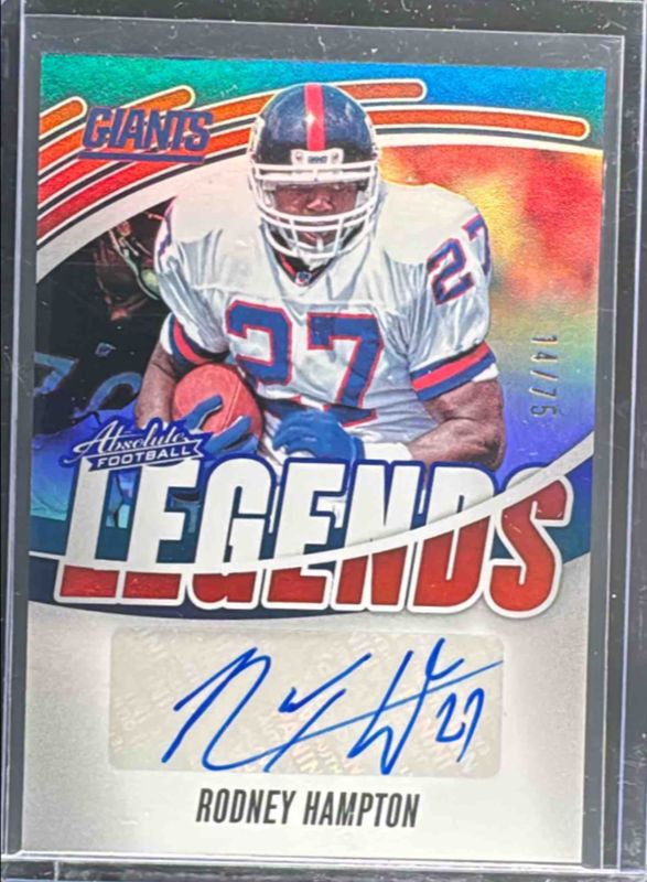 2025 Absolute #ALS-RHN Absolute Legends Signatures - Red /75
