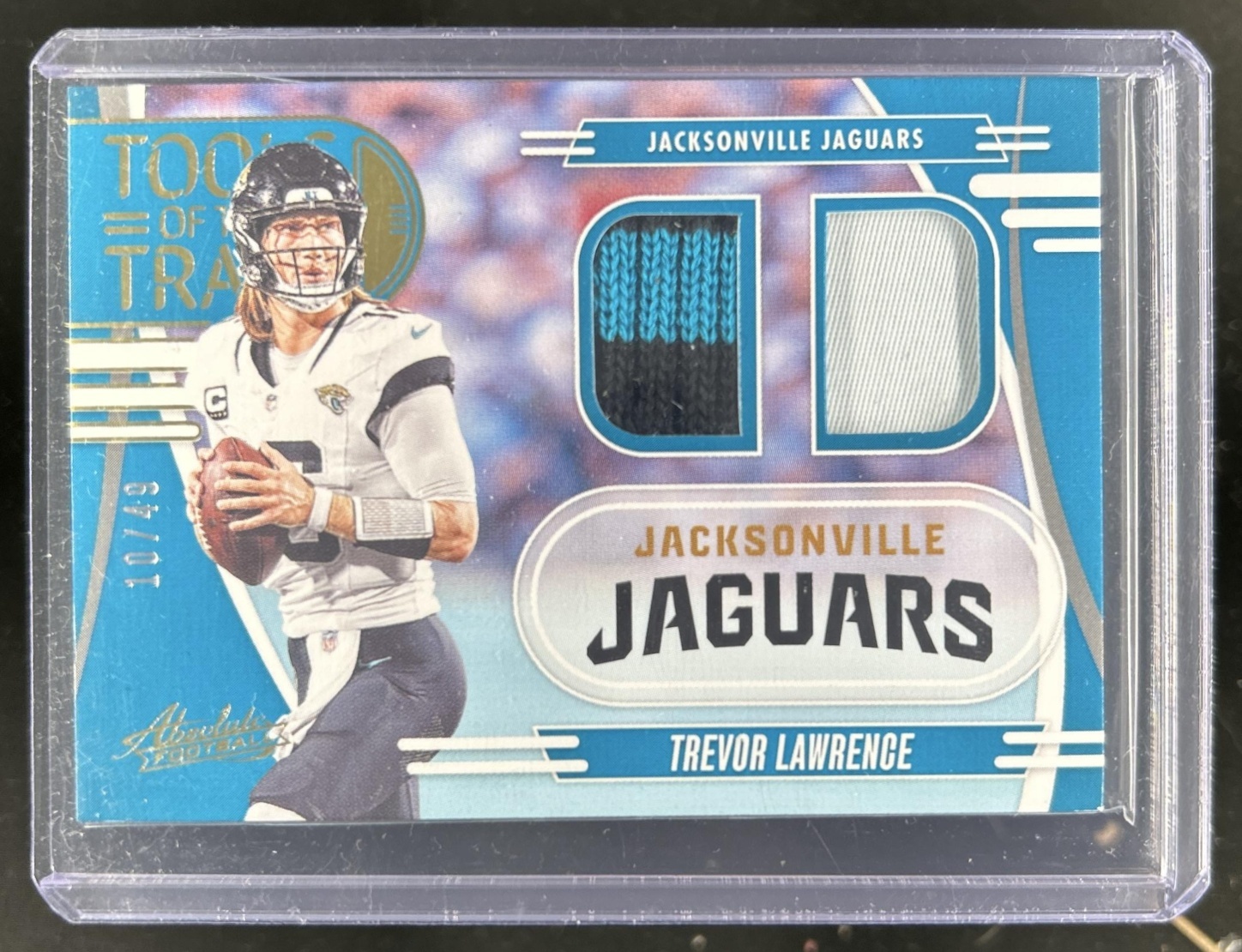 Trevor Lawrence 2025 Absolute #TTD-TLA Tools of the Trade Double ...