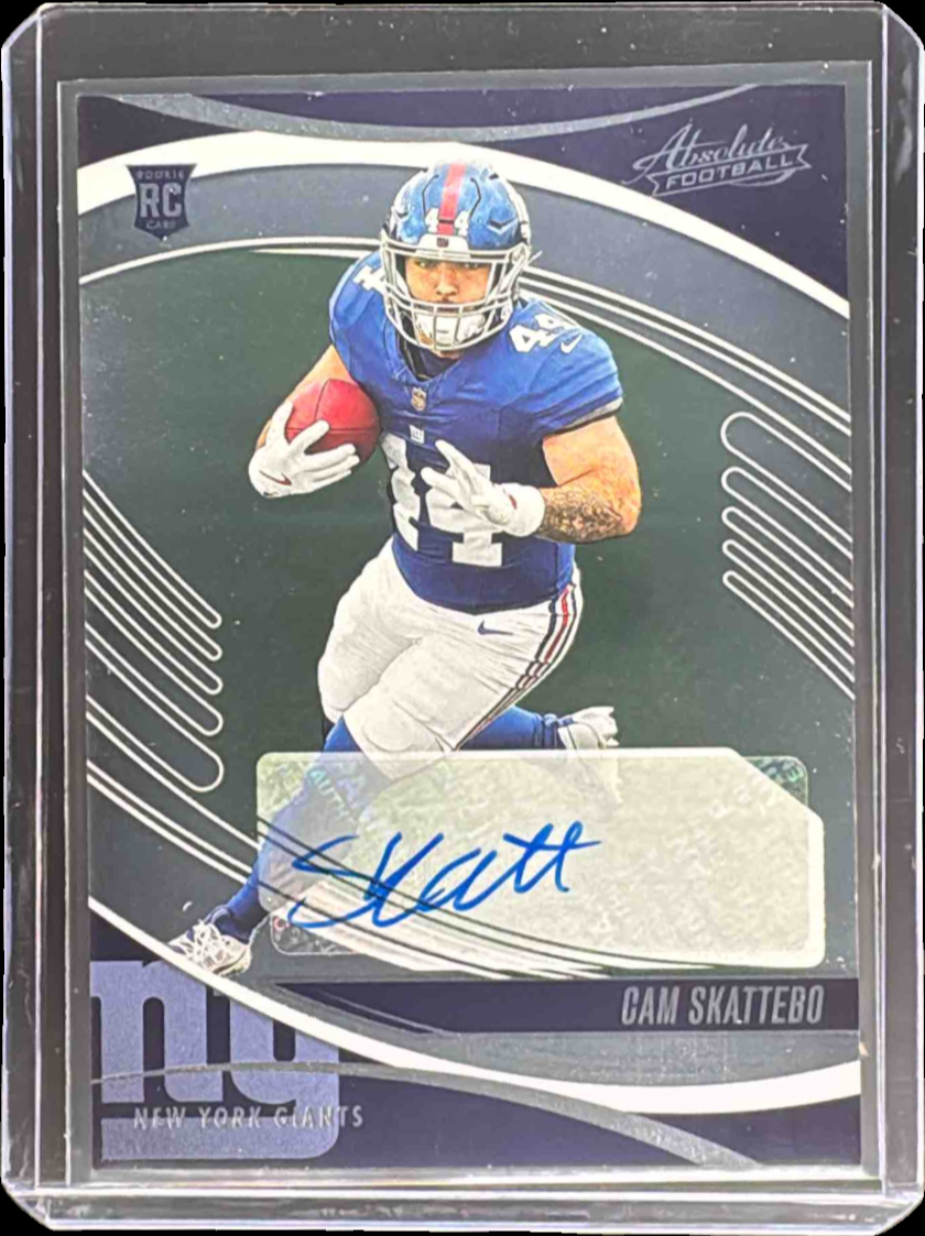 Cam Skattebo 2025 Absolute #110 Signatures Rookies Price Guide - Sports ...