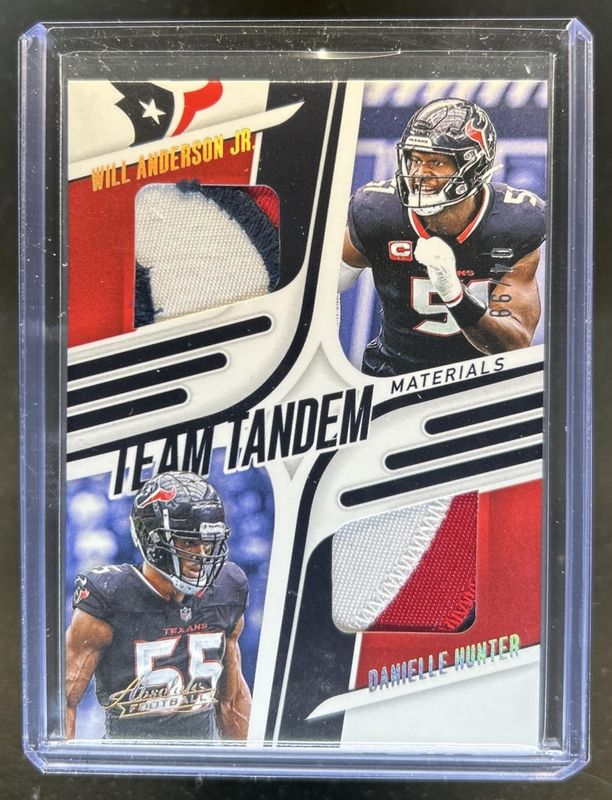 2025 Absolute #TTM-HOU Team Tandem Materials - Gold /99