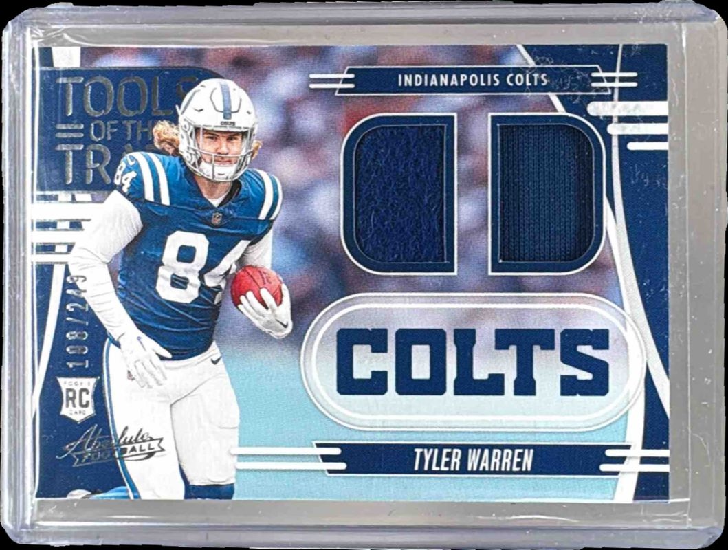 Tyler Warren 2025 Absolute #TTD-TWA Tools of the Trade Double /249 ...