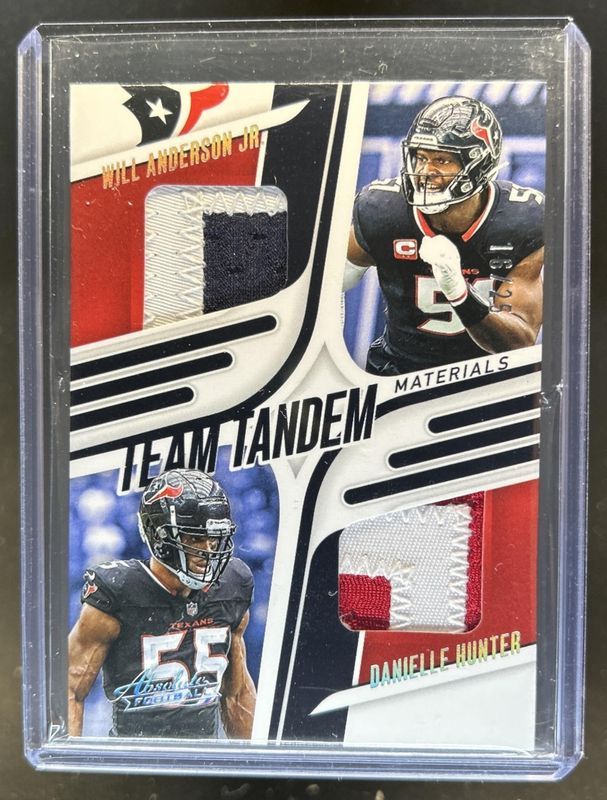2025 Absolute #TTM-HOU Team Tandem Materials - Holo Silver /25