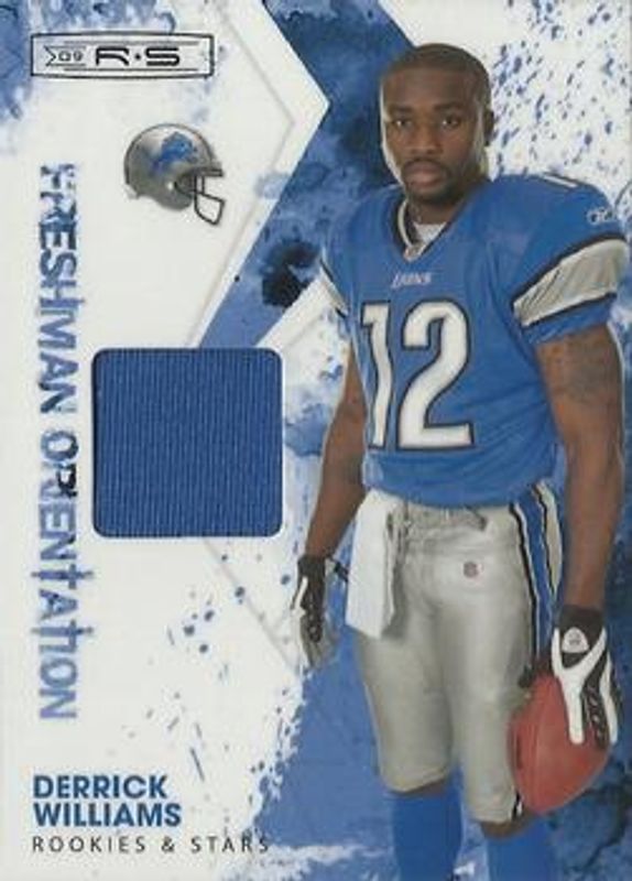 2009 Donruss Rookies & Stars #12 Freshman Orientation Materials Jerseys /299