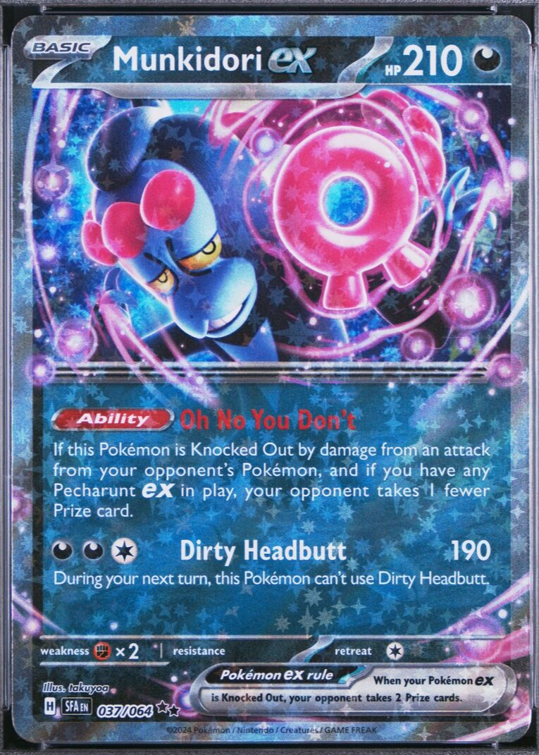 Munkidori ex 2024 Scarlet & Violet: Shrouded Fable #037/064 Double Rare  Price Guide - Sports Card Investor