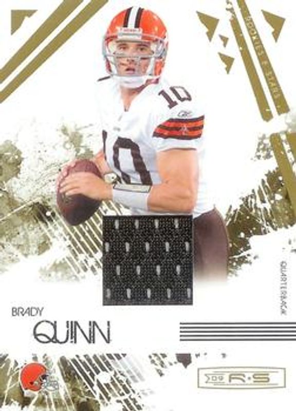 2009 Donruss Rookies & Stars #23 Materials - Gold