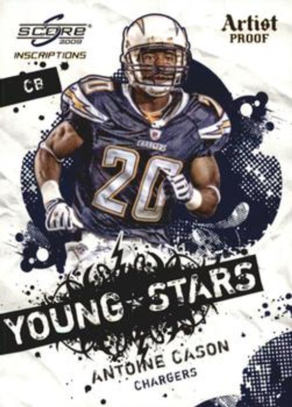 2009 Score Inscriptions #1 Young Stars Artist's Proof /32