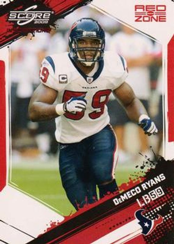 2009 Score Inscriptions #115 Red Zone /30