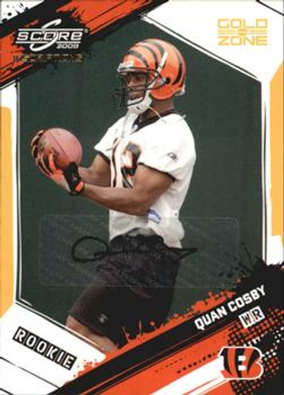 2009 Score Inscriptions #384 Autographs - Gold Zone /50