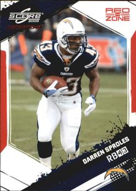 2009 Score Inscriptions #239 Red Zone /30