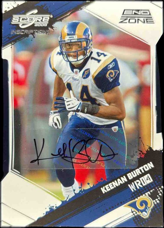 2009 Score Inscriptions #267 Autographs - End Zone /6