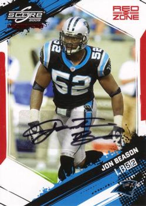 2009 Score Inscriptions #43 Autographs - Red Zone /30