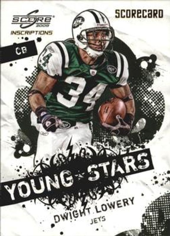 2009 Score Inscriptions #9 Young Stars - Scorecard /100