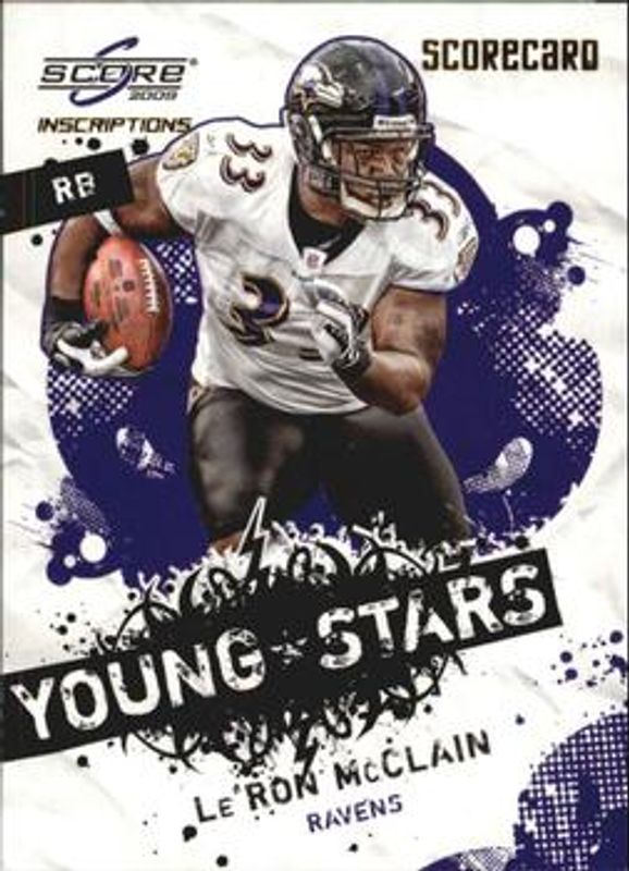 2009 Score Inscriptions #15 Young Stars - Scorecard /100