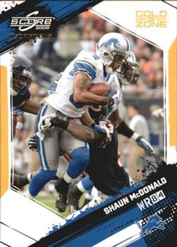 2009 Score Inscriptions #101 Gold Zone /50