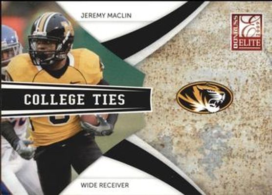 2009 Donruss Elite #10 College Ties - Black /199