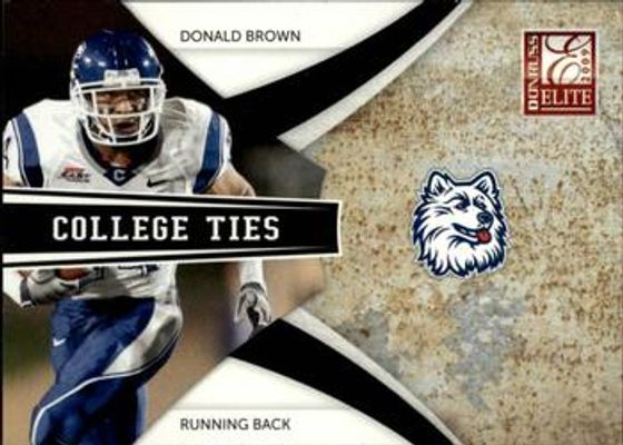 2009 Donruss Elite #7 College Ties - Black /199