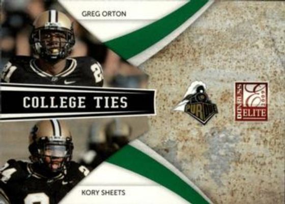 2009 Donruss Elite #12 College Ties Combos - Green /899